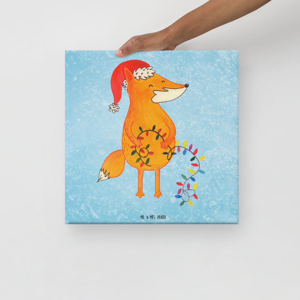 Leinwand Bild Fuchs Weihnachten Leinwand, Bild, Kunstdruck, Wanddeko, Dekoration, Winter, Weihnachten, Weihnachtsdeko, Nikolaus, Advent, Heiligabend, Wintermotiv, Fuchs, Füchse, Spruch schön, Geschenk Weihnachten, Weihnachtsmann, Weihnachtszeit