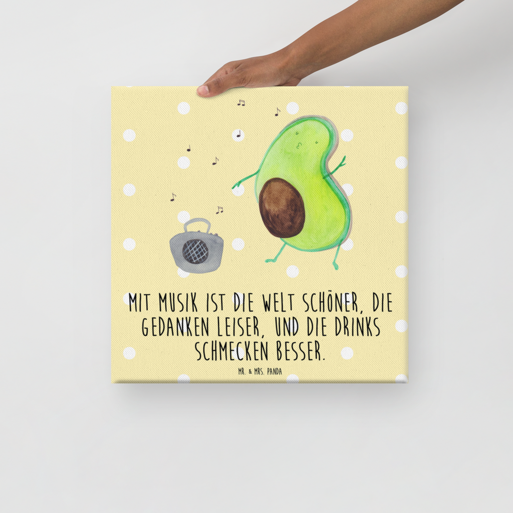 Leinwand Bild Avocado tanzt Leinwand, Bild, Kunstdruck, Wanddeko, Dekoration, Avocado, Veggie, Vegan, Gesund