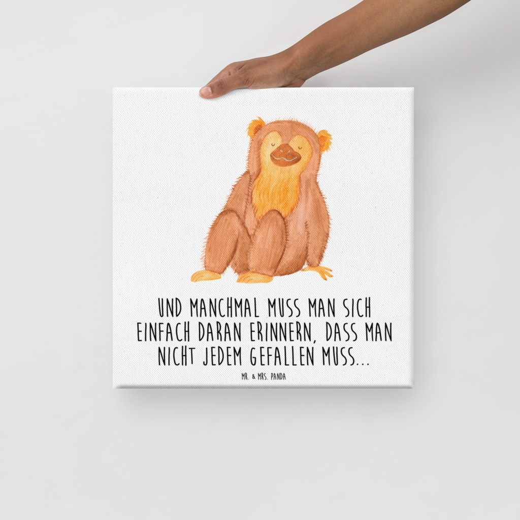 Leinwand Bild Affe Leinwand, Bild, Kunstdruck, Wanddeko, Dekoration, Afrika, Wildtiere, Affe, Äffchen, Affen, Selbstliebe, Respekt, Motivation, Selbstachtung, Liebe, Selbstbewusstsein, Selfcare