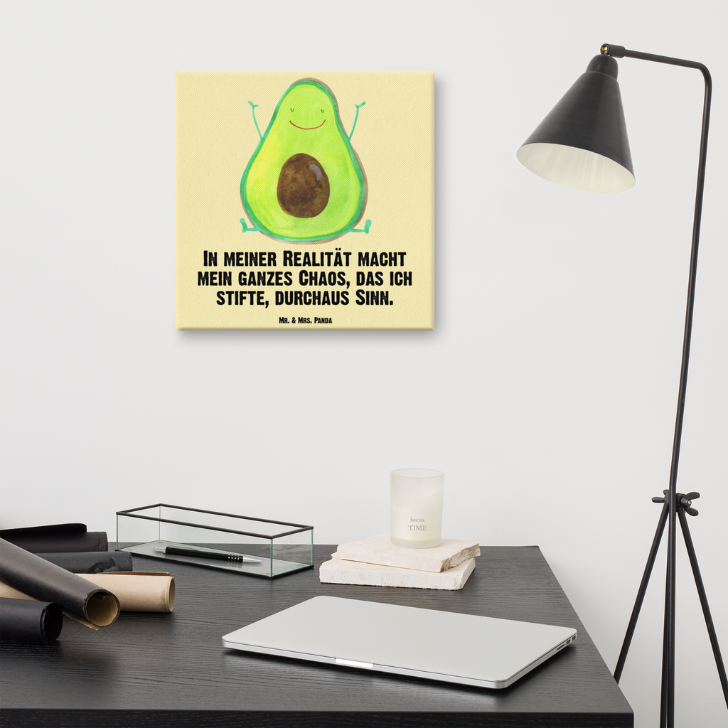 Leinwand Bild Avocado Happy Leinwand, Bild, Kunstdruck, Wanddeko, Dekoration, Avocado, Veggie, Vegan, Gesund, Chaos