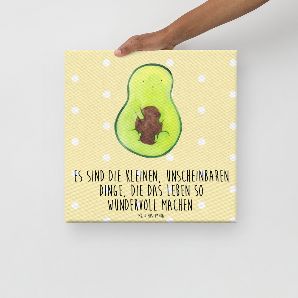 Leinwand Bild Avocado mit Kern Leinwand, Bild, Kunstdruck, Wanddeko, Dekoration, Avocado, Veggie, Vegan, Gesund, Avokado, Avocadokern, Kern, Pflanze, Spruch Leben