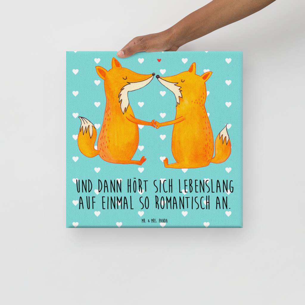 Leinwand Bild Füchse Liebe Leinwand, Bild, Kunstdruck, Wanddeko, Dekoration, Fuchs, Füchse, Fox, Liebe, Liebespaar, Paar, Partner, Freundin, Freund, Ehe, Verlobte, Ehemann, Ehefrau, Liebesbeweis