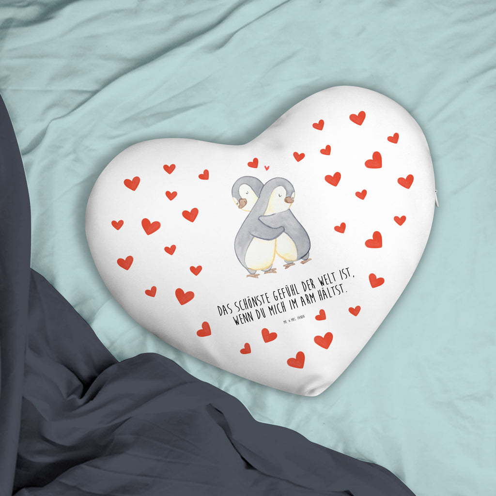 Herzkissen Pinguine Kuscheln Kissen, Herzkissen, Herzform, Herz, Dekokissen, Liebe, Partner, Freund, Freundin, Ehemann, Ehefrau, Heiraten, Verlobung, Heiratsantrag, Liebesgeschenk, Jahrestag, Hocheitstag, Valentinstag, Geschenk für Frauen, Hochzeitstag, Mitbringsel, Geschenk für Freundin, Geschenk für Partner, Liebesbeweis, für Männer, für Ehemann