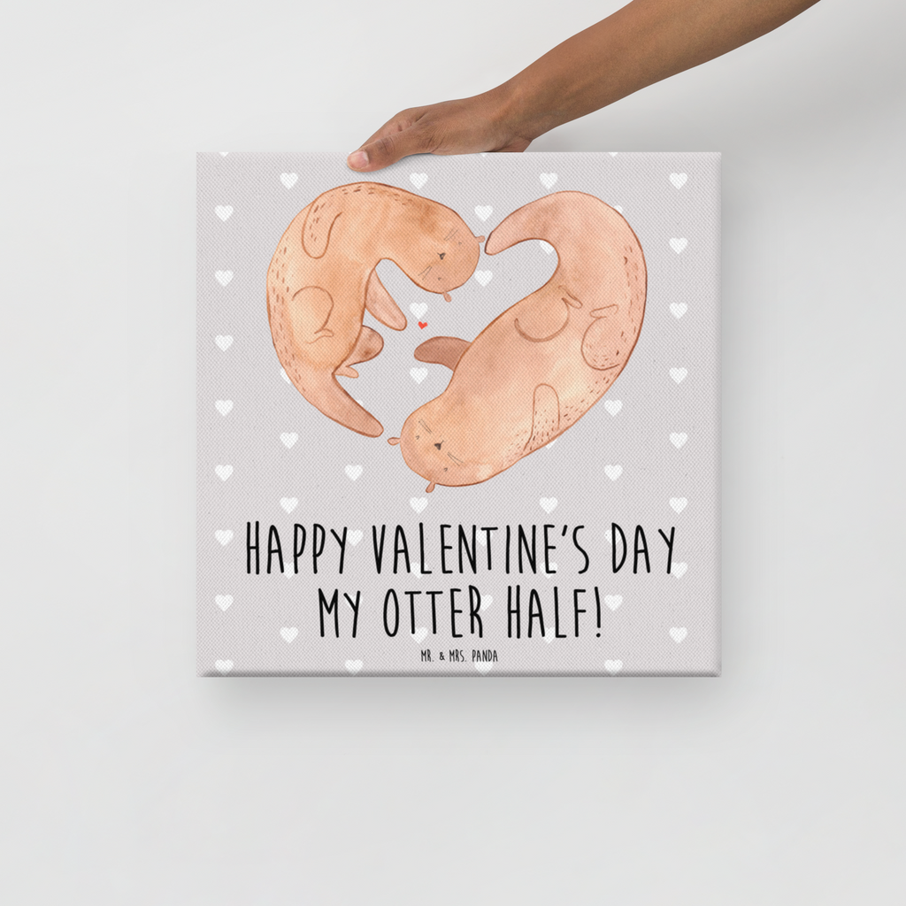 Leinwand Bild Otter Valentine Leinwand, Bild, Kunstdruck, Wanddeko, Dekoration, Liebe, Partner, Freund, Freundin, Ehemann, Ehefrau, Heiraten, Verlobung, Heiratsantrag, Liebesgeschenk, Jahrestag, Hocheitstag, Valentinstag, Geschenk für Frauen, Hochzeitstag, Mitbringsel, Geschenk für Freundin, Geschenk für Partner, Liebesbeweis, für Männer, für Ehemann