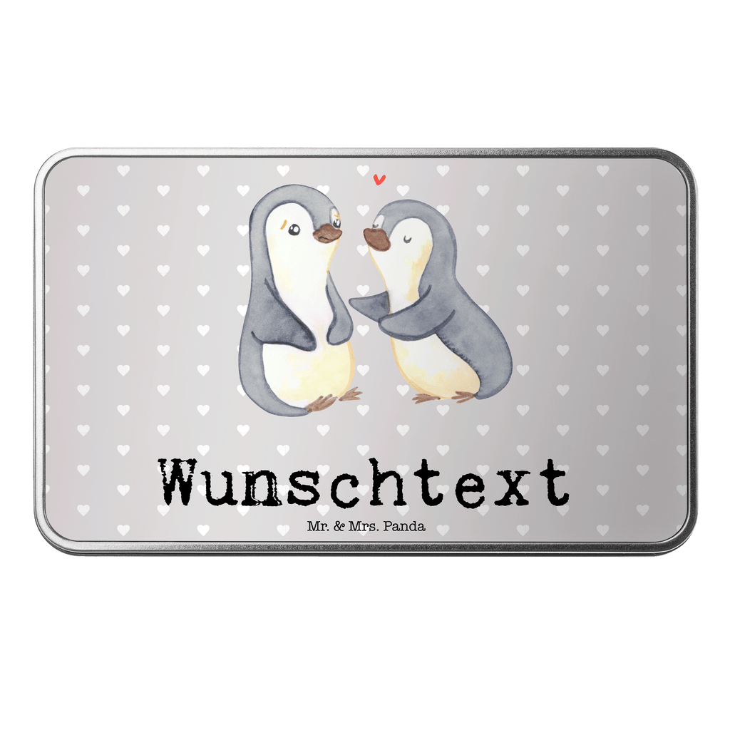 Personalisierte Metalldose Pinguine trösten Personalisierte Metalldose, Dose mit Namen, Namensdose, Kiste mit Namen, Namenskiste, Liebe, Partner, Freund, Freundin, Ehemann, Ehefrau, Heiraten, Verlobung, Heiratsantrag, Liebesgeschenk, Jahrestag, Hocheitstag, Valentinstag, Geschenk für Frauen, Hochzeitstag, Mitbringsel, Geschenk für Freundin, Geschenk für Partner, Liebesbeweis, für Männer, für Ehemann