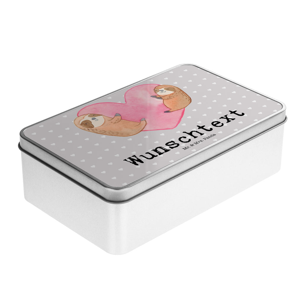 Personalisierte Metalldose Faultiere Herz Personalisierte Metalldose, Dose mit Namen, Namensdose, Kiste mit Namen, Namenskiste, Liebe, Partner, Freund, Freundin, Ehemann, Ehefrau, Heiraten, Verlobung, Heiratsantrag, Liebesgeschenk, Jahrestag, Hocheitstag, Valentinstag, Geschenk für Frauen, Hochzeitstag, Mitbringsel, Geschenk für Freundin, Geschenk für Partner, Liebesbeweis, für Männer, für Ehemann