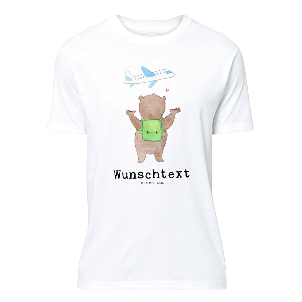 Größe XL Personalisiertes T-Shirt Bär Flugzeug T-Shirt Personalisiert, T-Shirt mit Namen, T-Shirt mit Aufruck, Männer, Frauen, Liebe, Partner, Freund, Freundin, Ehemann, Ehefrau, Heiraten, Verlobung, Heiratsantrag, Liebesgeschenk, Jahrestag, Hocheitstag, Valentinstag, Geschenk für Frauen, Hochzeitstag, Mitbringsel, Geschenk für Freundin, Geschenk für Partner, Liebesbeweis, für Männer, für Ehemann