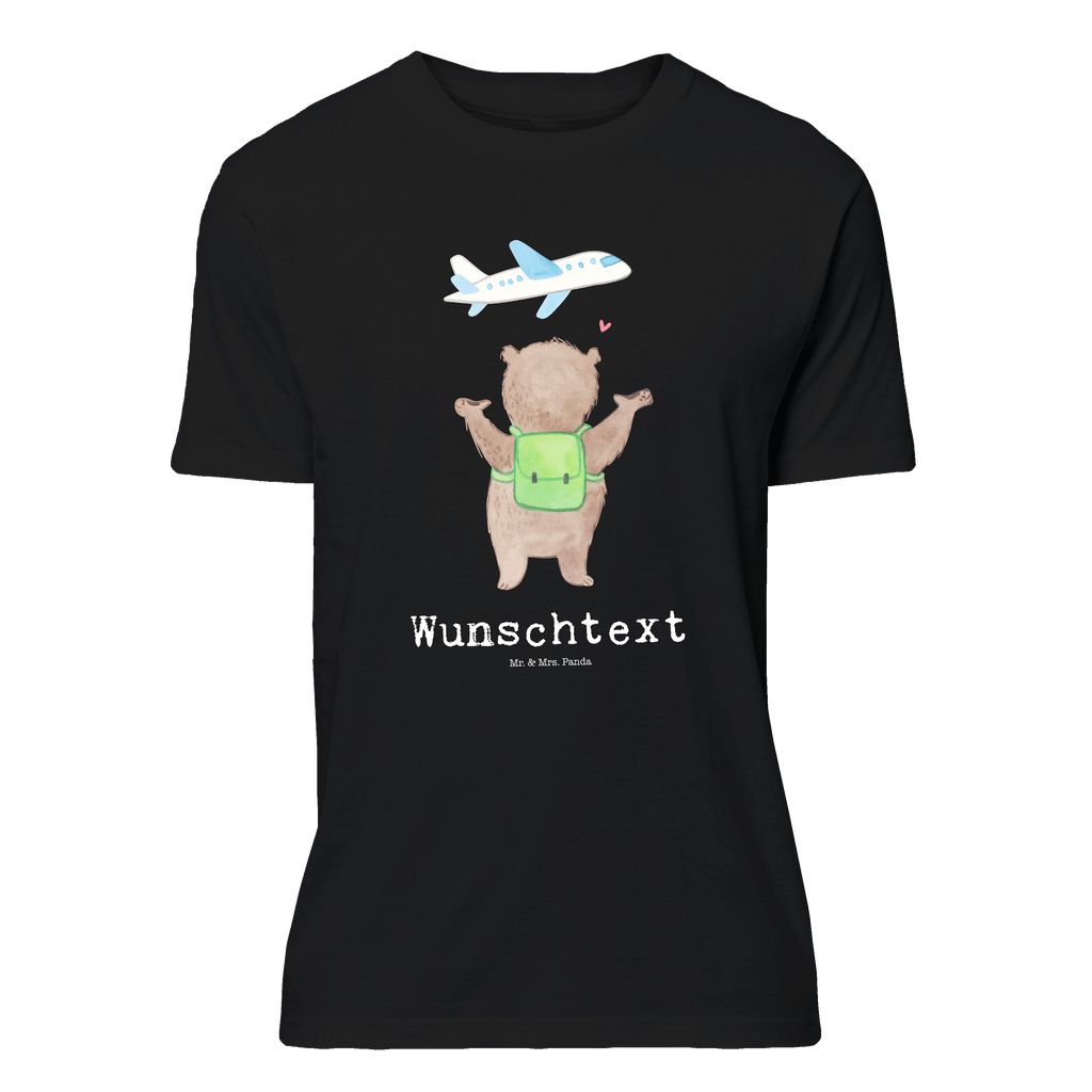 Größe XL Personalisiertes T-Shirt Bär Flugzeug T-Shirt Personalisiert, T-Shirt mit Namen, T-Shirt mit Aufruck, Männer, Frauen, Liebe, Partner, Freund, Freundin, Ehemann, Ehefrau, Heiraten, Verlobung, Heiratsantrag, Liebesgeschenk, Jahrestag, Hocheitstag, Valentinstag, Geschenk für Frauen, Hochzeitstag, Mitbringsel, Geschenk für Freundin, Geschenk für Partner, Liebesbeweis, für Männer, für Ehemann