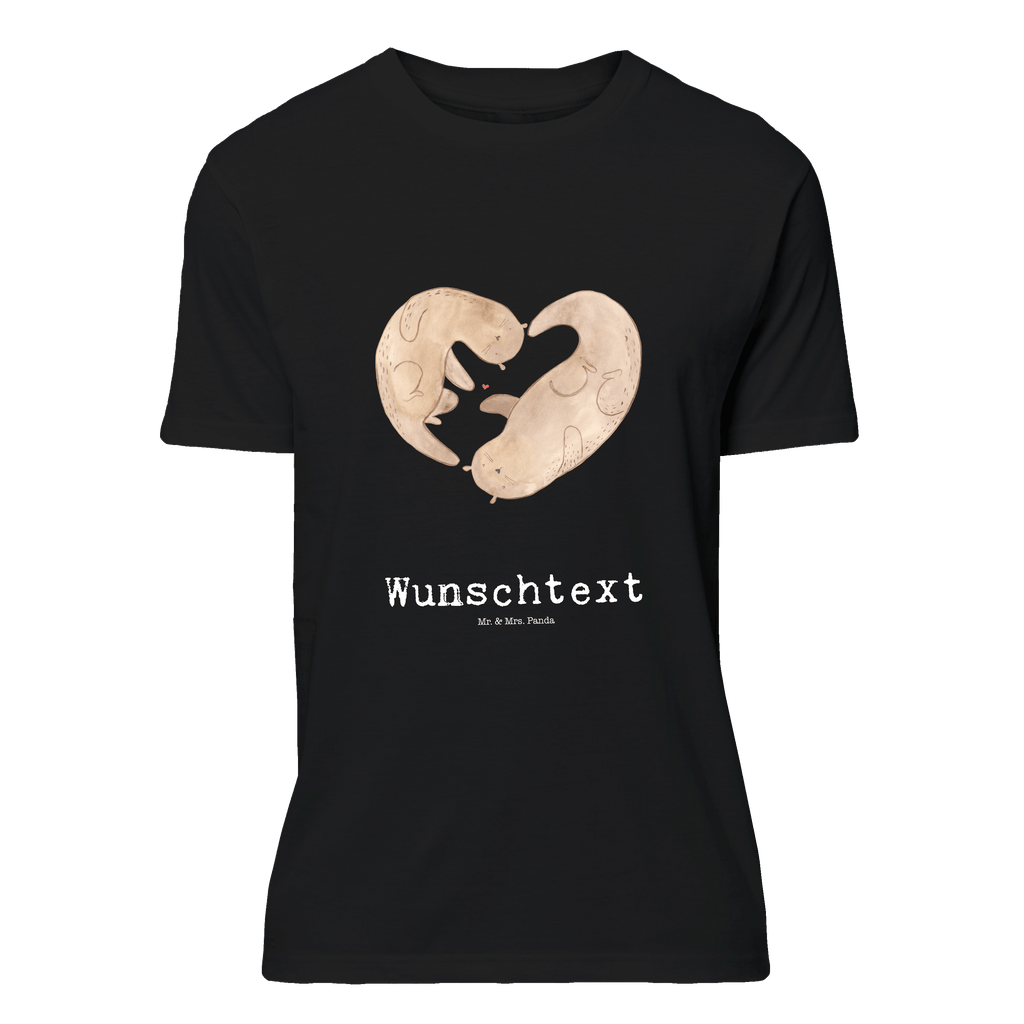 Größe XXL Personalisiertes T-Shirt Otter Valentine T-Shirt Personalisiert, T-Shirt mit Namen, T-Shirt mit Aufruck, Männer, Frauen, Wunschtext, Bedrucken, Liebe, Partner, Freund, Freundin, Ehemann, Ehefrau, Heiraten, Verlobung, Heiratsantrag, Liebesgeschenk, Jahrestag, Hocheitstag, Valentinstag, Geschenk für Frauen, Hochzeitstag, Mitbringsel, Geschenk für Freundin, Geschenk für Partner, Liebesbeweis, für Männer, für Ehemann
