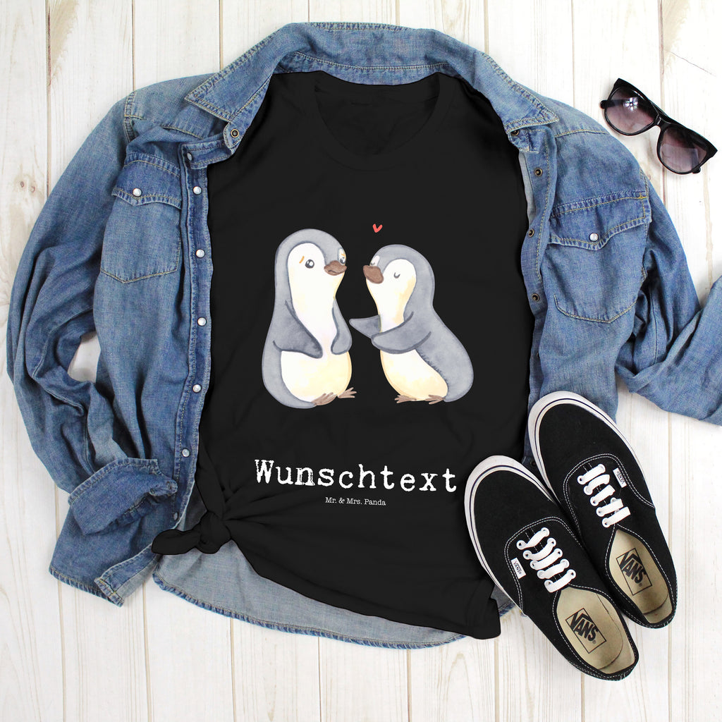 Größe S Personalisiertes T-Shirt Pinguine trösten T-Shirt Personalisiert, T-Shirt mit Namen, T-Shirt mit Aufruck, Männer, Frauen, Liebe, Partner, Freund, Freundin, Ehemann, Ehefrau, Heiraten, Verlobung, Heiratsantrag, Liebesgeschenk, Jahrestag, Hocheitstag, Valentinstag, Geschenk für Frauen, Hochzeitstag, Mitbringsel, Geschenk für Freundin, Geschenk für Partner, Liebesbeweis, für Männer, für Ehemann
