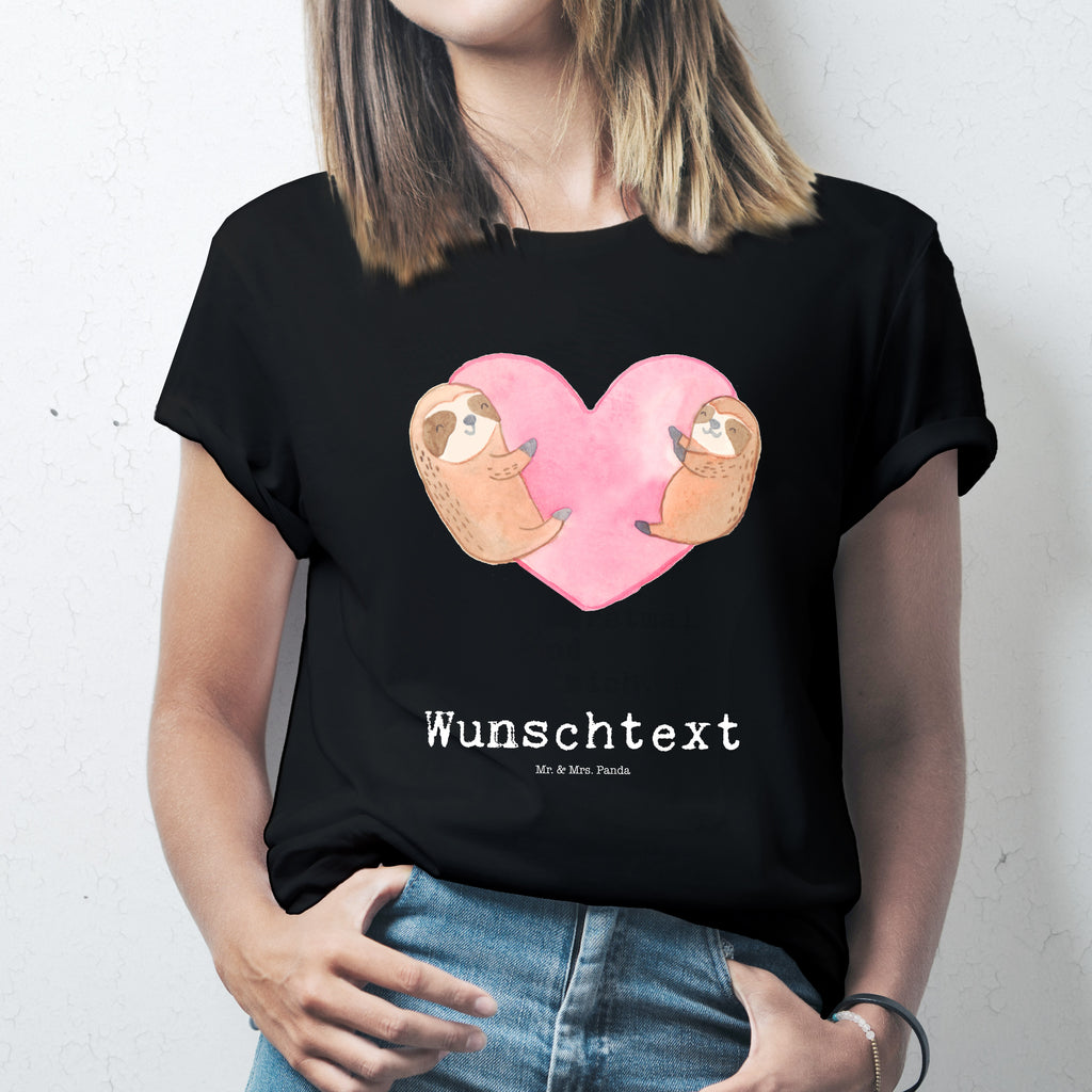 Größe S Personalisiertes T-Shirt Faultiere Herz T-Shirt Personalisiert, T-Shirt mit Namen, T-Shirt mit Aufruck, Männer, Frauen, Liebe, Partner, Freund, Freundin, Ehemann, Ehefrau, Heiraten, Verlobung, Heiratsantrag, Liebesgeschenk, Jahrestag, Hocheitstag, Valentinstag, Geschenk für Frauen, Hochzeitstag, Mitbringsel, Geschenk für Freundin, Geschenk für Partner, Liebesbeweis, für Männer, für Ehemann