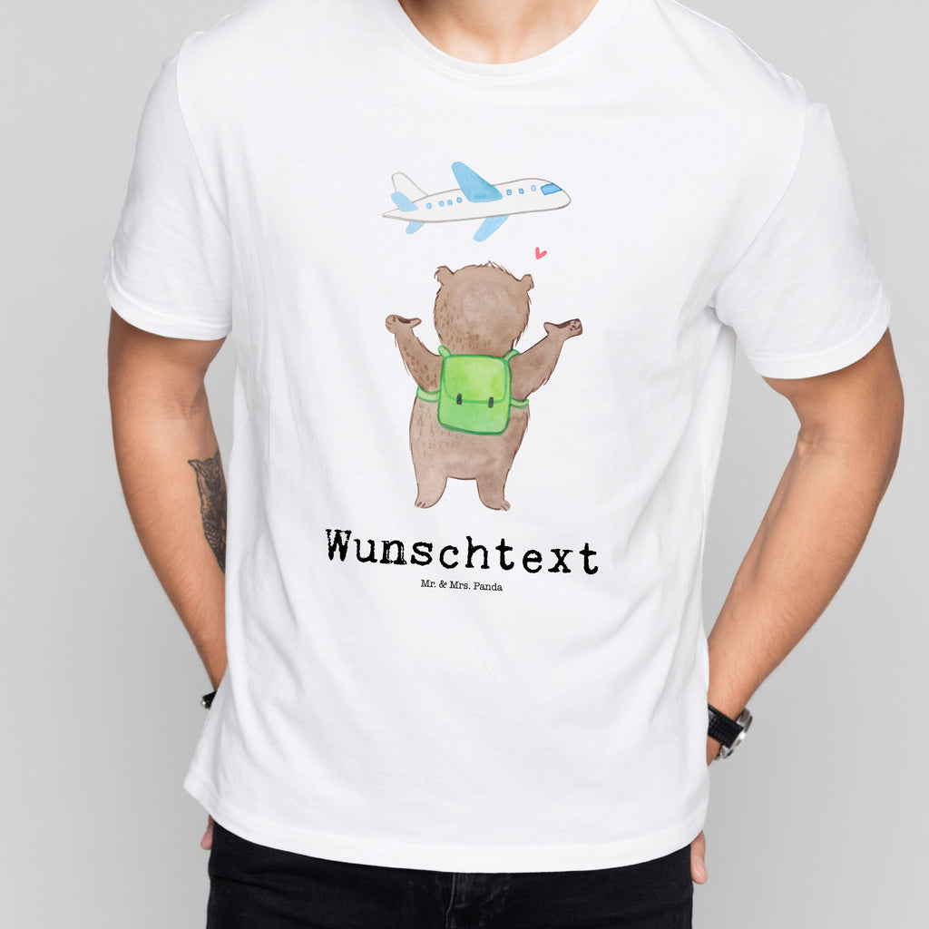 Größe M Personalisiertes T-Shirt Bär Flugzeug T-Shirt Personalisiert, T-Shirt mit Namen, T-Shirt mit Aufruck, Männer, Frauen, Liebe, Partner, Freund, Freundin, Ehemann, Ehefrau, Heiraten, Verlobung, Heiratsantrag, Liebesgeschenk, Jahrestag, Hocheitstag, Valentinstag, Geschenk für Frauen, Hochzeitstag, Mitbringsel, Geschenk für Freundin, Geschenk für Partner, Liebesbeweis, für Männer, für Ehemann