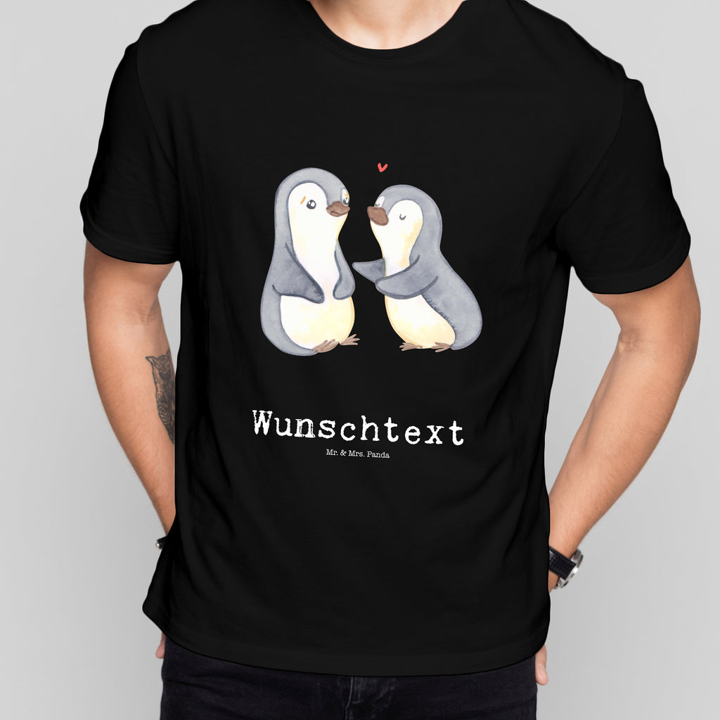 Größe M Personalisiertes T-Shirt Pinguine trösten T-Shirt Personalisiert, T-Shirt mit Namen, T-Shirt mit Aufruck, Männer, Frauen, Liebe, Partner, Freund, Freundin, Ehemann, Ehefrau, Heiraten, Verlobung, Heiratsantrag, Liebesgeschenk, Jahrestag, Hocheitstag, Valentinstag, Geschenk für Frauen, Hochzeitstag, Mitbringsel, Geschenk für Freundin, Geschenk für Partner, Liebesbeweis, für Männer, für Ehemann