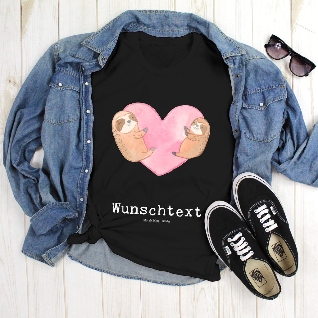 Größe M Personalisiertes T-Shirt Faultiere Herz T-Shirt Personalisiert, T-Shirt mit Namen, T-Shirt mit Aufruck, Männer, Frauen, Liebe, Partner, Freund, Freundin, Ehemann, Ehefrau, Heiraten, Verlobung, Heiratsantrag, Liebesgeschenk, Jahrestag, Hocheitstag, Valentinstag, Geschenk für Frauen, Hochzeitstag, Mitbringsel, Geschenk für Freundin, Geschenk für Partner, Liebesbeweis, für Männer, für Ehemann