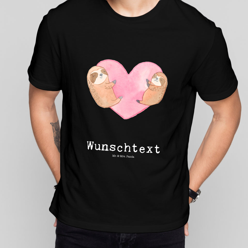 Größe M Personalisiertes T-Shirt Faultiere Herz T-Shirt Personalisiert, T-Shirt mit Namen, T-Shirt mit Aufruck, Männer, Frauen, Liebe, Partner, Freund, Freundin, Ehemann, Ehefrau, Heiraten, Verlobung, Heiratsantrag, Liebesgeschenk, Jahrestag, Hocheitstag, Valentinstag, Geschenk für Frauen, Hochzeitstag, Mitbringsel, Geschenk für Freundin, Geschenk für Partner, Liebesbeweis, für Männer, für Ehemann
