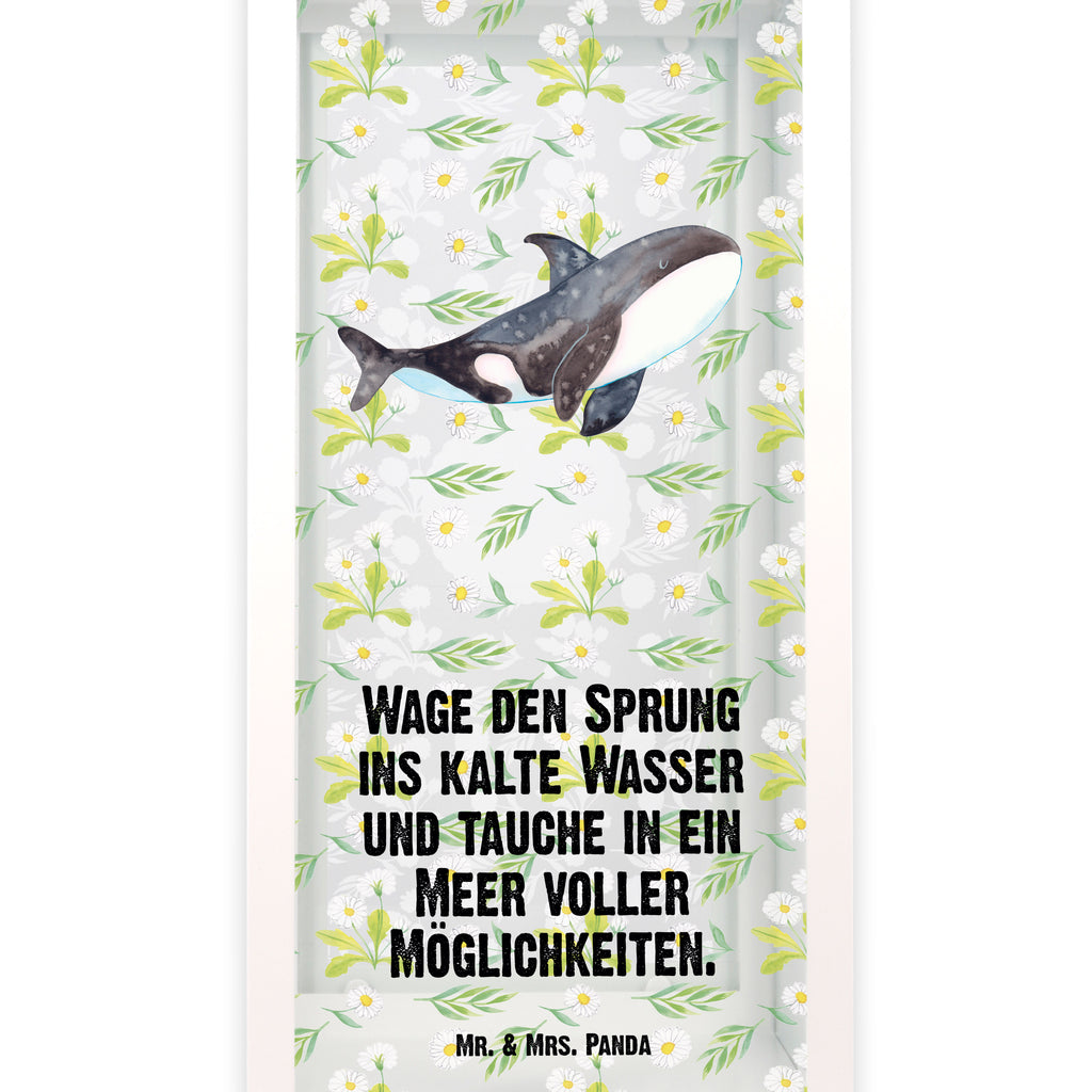 Deko Laterne Orca Gartenlampe, Gartenleuchte, Gartendekoration, Gartenlicht, Laterne  kleine Laternen, XXL Laternen, Laterne groß, Meerestiere, Meer, Urlaub, Orca, Orcas, Killerwal, Wal, Möglichkeiten, Büro, Arbeit, Motivation, Selbstliebe, Neustart, Startup