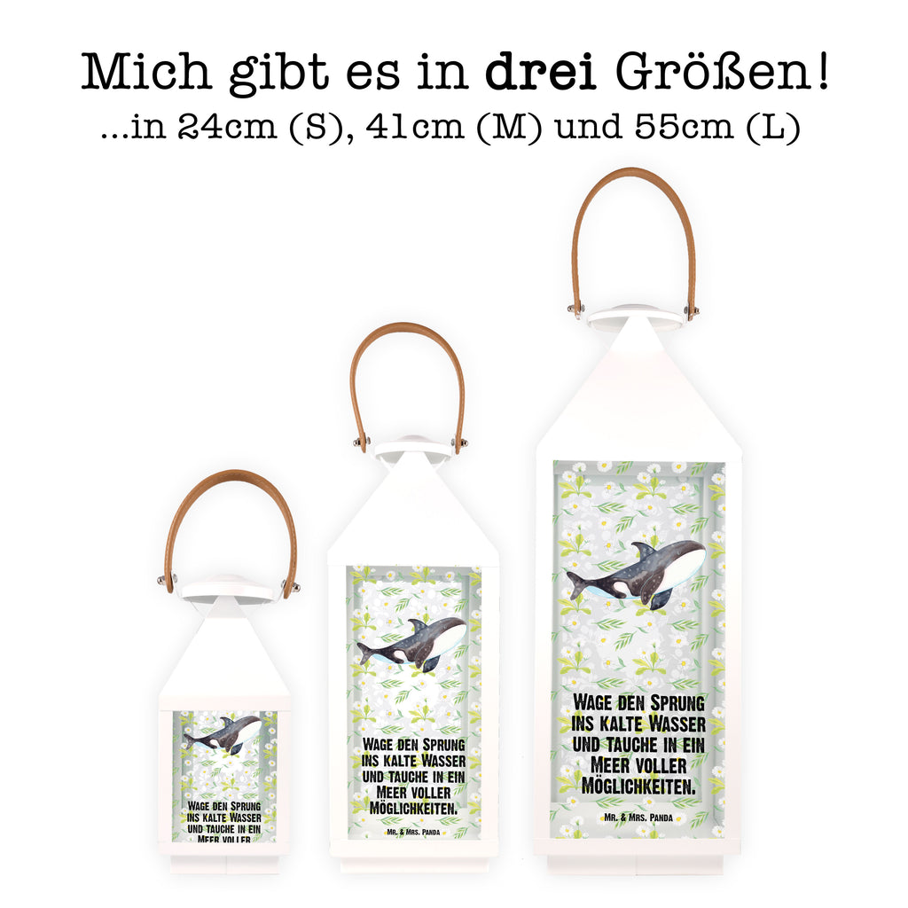 Deko Laterne Orca Gartenlampe, Gartenleuchte, Gartendekoration, Gartenlicht, Laterne  kleine Laternen, XXL Laternen, Laterne groß, Meerestiere, Meer, Urlaub, Orca, Orcas, Killerwal, Wal, Möglichkeiten, Büro, Arbeit, Motivation, Selbstliebe, Neustart, Startup