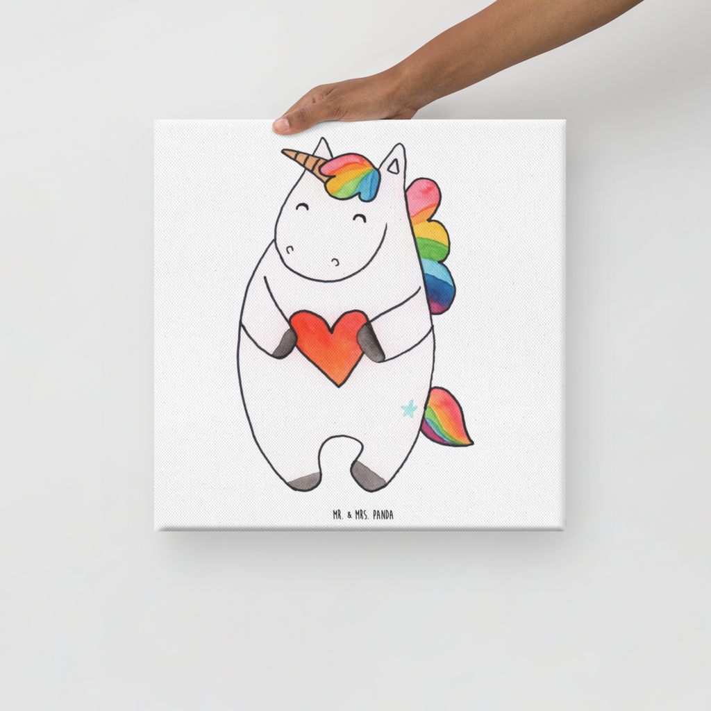 Leinwand Bild Einhorn Herz Leinwand, Bild, Kunstdruck, Wanddeko, Dekoration, Einhorn, Einhörner, Einhorn Deko, Pegasus, Unicorn, Herz, schlimm, böse, witzig, lustig, Freundin, anders, bunt