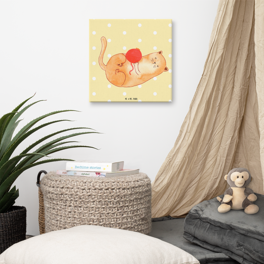 Leinwand Bild Katzen Wollknäul Leinwand, Bild, Kunstdruck, Wanddeko, Dekoration, Katze, Katzenmotiv, Katzenfan, Katzendeko, Katzenfreund, Katzenliebhaber, Katzenprodukte, Katzenartikel, Katzenaccessoires, Katzensouvenirs, Katzenliebhaberprodukte, Katzenmotive, Katzen, Kater, Mietze, Cat, Cats, Katzenhalter, Katzenbesitzerin, Haustier, Wollknäuel, Wolle, Spielen, Spiel, verspielt