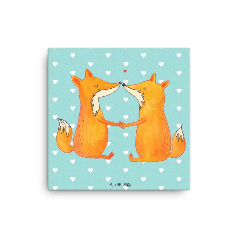 Leinwand Bild Füchse Liebe Leinwand, Bild, Kunstdruck, Wanddeko, Dekoration, Fuchs, Füchse, Fox, Liebe, Liebespaar, Paar, Partner, Freundin, Freund, Ehe, Verlobte, Ehemann, Ehefrau, Liebesbeweis