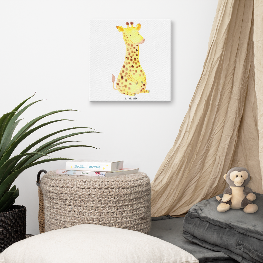 Leinwand Bild Giraffe Zufrieden Leinwand, Bild, Kunstdruck, Wanddeko, Dekoration, Afrika, Wildtiere, Giraffe, Zufrieden, Glück, Abenteuer