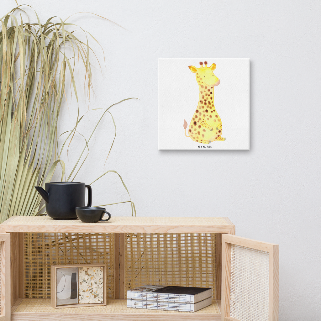 Leinwand Bild Giraffe Zufrieden Leinwand, Bild, Kunstdruck, Wanddeko, Dekoration, Afrika, Wildtiere, Giraffe, Zufrieden, Glück, Abenteuer