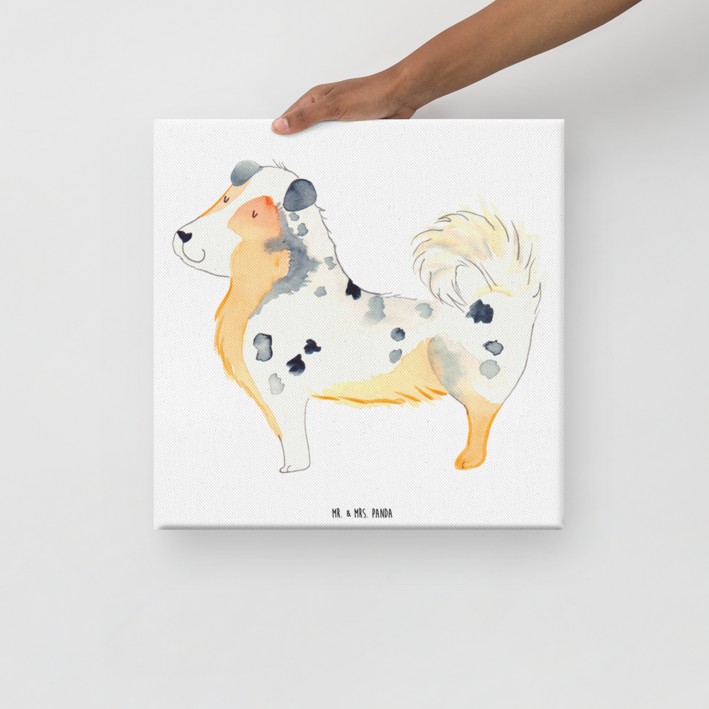 Leinwand Bild Australien Shepherd Leinwand, Bild, Kunstdruck, Wanddeko, Dekoration, Hund, Hundemotiv, Haustier, Hunderasse, Tierliebhaber, Hundebesitzer, Sprüche, Australien Shepherd, Shepherd, Hundeliebe, Familienhund, Spruch