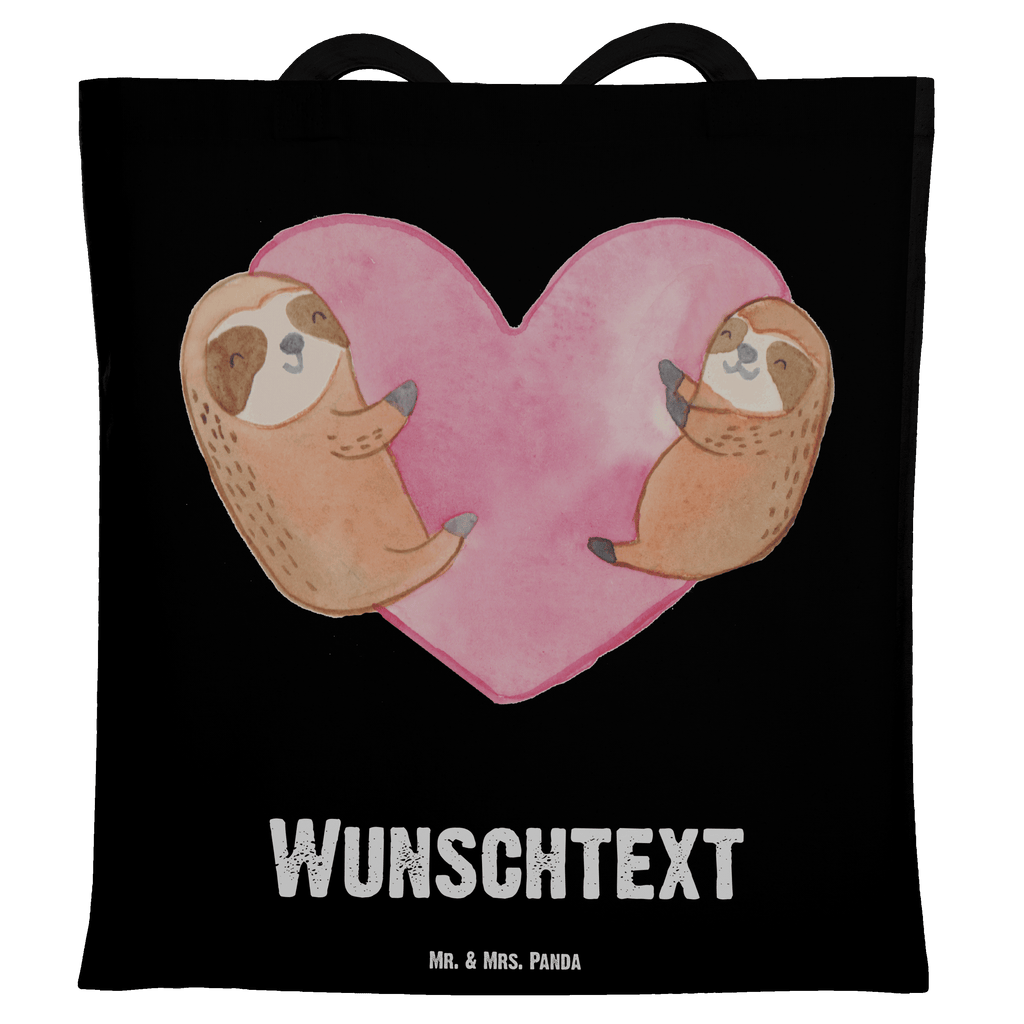 Personalisierte Tragetasche Faultiere Herz Personalisierte Beuteltasche, Personalisierter Beutel, Personalisierte Einkaufstasche, Personalisierter Jutebeutel, Personalisierter Stoffbeutel, Tragetasche mit Namen, Einkaufstasche mit Namen, Stoffbeutel mit Namen, Personalisierte Tasche, Personalisierte Jutetasche, Personalisierte Kindergartentasche, Liebe, Partner, Freund, Freundin, Ehemann, Ehefrau, Heiraten, Verlobung, Heiratsantrag, Liebesgeschenk, Jahrestag, Hocheitstag, Valentinstag, Geschenk für Frauen, Hochzeitstag, Mitbringsel, Geschenk für Freundin, Geschenk für Partner, Liebesbeweis, für Männer, für Ehemann