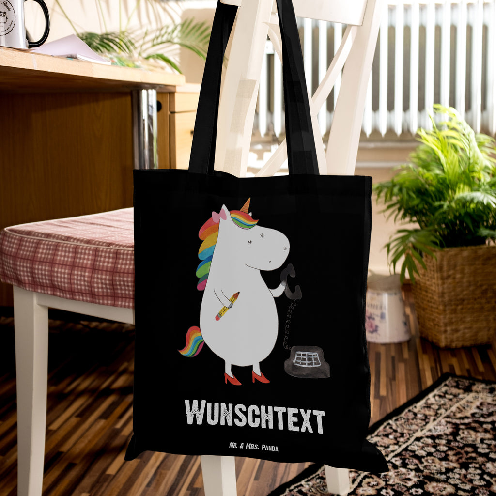 Personalisierte Tragetasche Einhorn Sekretärin Personalisierte Beuteltasche, Personalisierter Beutel, Personalisierte Einkaufstasche, Personalisierter Jutebeutel, Personalisierter Stoffbeutel, Tragetasche mit Namen, Einkaufstasche mit Namen, Stoffbeutel mit Namen, Personalisierte Tasche, Personalisierte Jutetasche, Personalisierte Kindergartentasche, Einhorn, Einhörner, Einhorn Deko, Pegasus, Unicorn, Sekretärin, Büro, Rechtsanwältin, Rechtsanwaltsgehilfin, Steuerbüro, Steuerkanzlei, Bürokraft, Bürohilfe