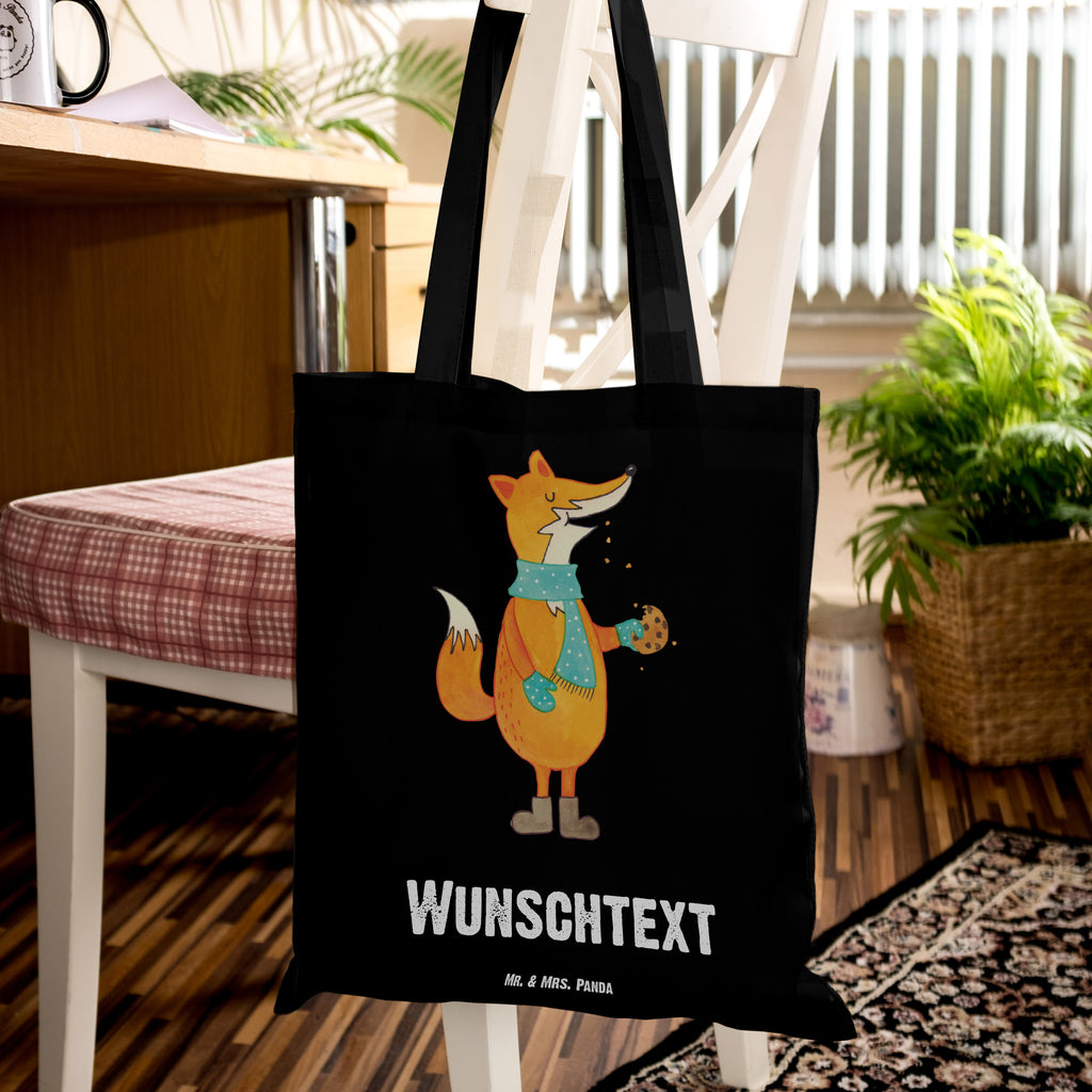 Personalisierte Tragetasche Fuchs Keks Personalisierte Beuteltasche, Personalisierter Beutel, Personalisierte Einkaufstasche, Personalisierter Jutebeutel, Personalisierter Stoffbeutel, Tragetasche mit Namen, Einkaufstasche mit Namen, Stoffbeutel mit Namen, Personalisierte Tasche, Personalisierte Jutetasche, Personalisierte Kindergartentasche, Fuchs, Füchse, Backen Spruch, Kekse, Winter, Weihnachtszeit, Plätzchen, Liebe, Küche Deko