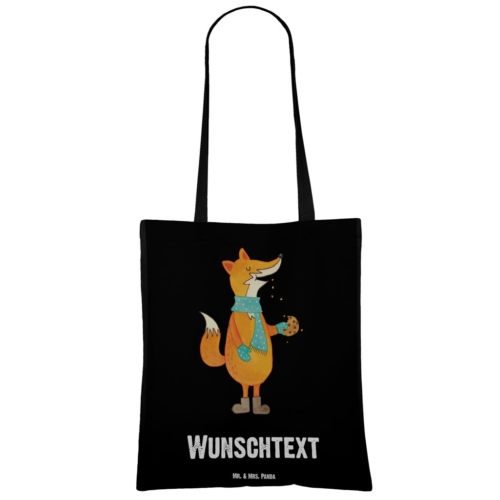 Personalisierte Tragetasche Fuchs Keks Personalisierte Beuteltasche, Personalisierter Beutel, Personalisierte Einkaufstasche, Personalisierter Jutebeutel, Personalisierter Stoffbeutel, Tragetasche mit Namen, Einkaufstasche mit Namen, Stoffbeutel mit Namen, Personalisierte Tasche, Personalisierte Jutetasche, Personalisierte Kindergartentasche, Fuchs, Füchse, Backen Spruch, Kekse, Winter, Weihnachtszeit, Plätzchen, Liebe, Küche Deko