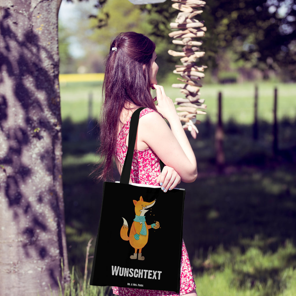 Personalisierte Tragetasche Fuchs Keks Personalisierte Beuteltasche, Personalisierter Beutel, Personalisierte Einkaufstasche, Personalisierter Jutebeutel, Personalisierter Stoffbeutel, Tragetasche mit Namen, Einkaufstasche mit Namen, Stoffbeutel mit Namen, Personalisierte Tasche, Personalisierte Jutetasche, Personalisierte Kindergartentasche, Fuchs, Füchse, Backen Spruch, Kekse, Winter, Weihnachtszeit, Plätzchen, Liebe, Küche Deko