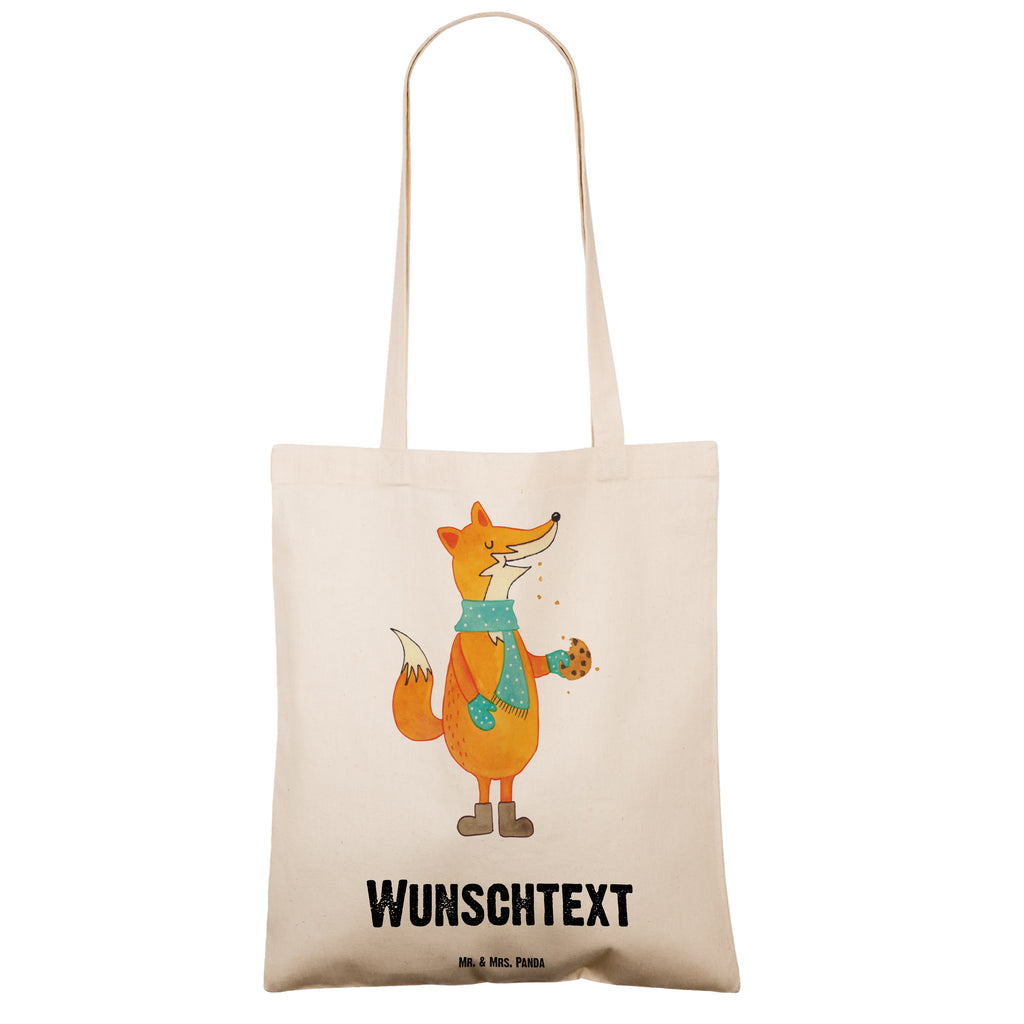 Personalisierte Tragetasche Fuchs Keks Personalisierte Beuteltasche, Personalisierter Beutel, Personalisierte Einkaufstasche, Personalisierter Jutebeutel, Personalisierter Stoffbeutel, Tragetasche mit Namen, Einkaufstasche mit Namen, Stoffbeutel mit Namen, Personalisierte Tasche, Personalisierte Jutetasche, Personalisierte Kindergartentasche, Fuchs, Füchse, Backen Spruch, Kekse, Winter, Weihnachtszeit, Plätzchen, Liebe, Küche Deko