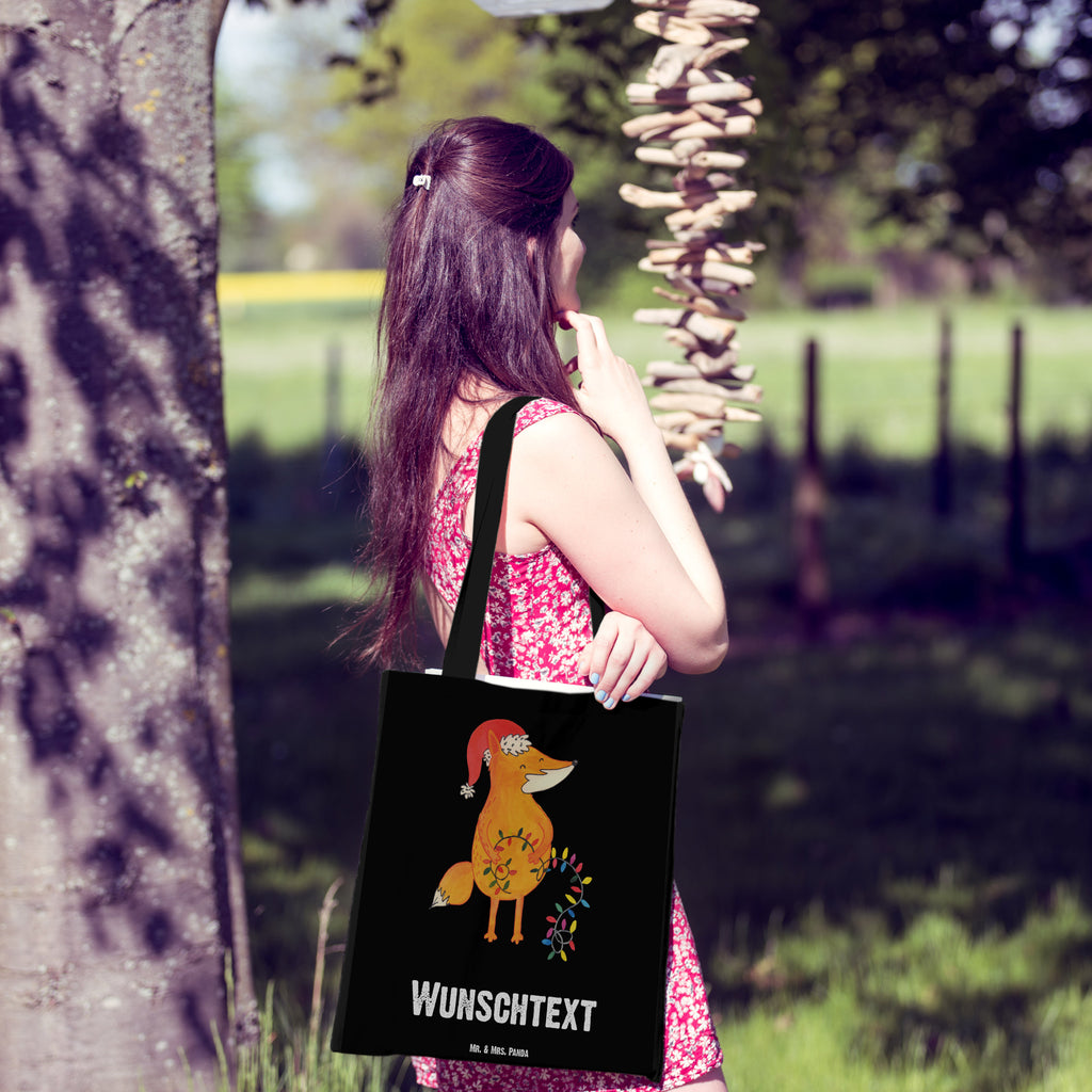 Personalisierte Tragetasche Fuchs Weihnachten Personalisierte Beuteltasche, Personalisierter Beutel, Personalisierte Einkaufstasche, Personalisierter Jutebeutel, Personalisierter Stoffbeutel, Tragetasche mit Namen, Einkaufstasche mit Namen, Stoffbeutel mit Namen, Personalisierte Tasche, Personalisierte Jutetasche, Personalisierte Kindergartentasche, Winter, Weihnachten, Weihnachtsdeko, Nikolaus, Advent, Heiligabend, Wintermotiv, Fuchs, Füchse, Spruch schön, Geschenk Weihnachten, Weihnachtsmann, Weihnachtszeit
