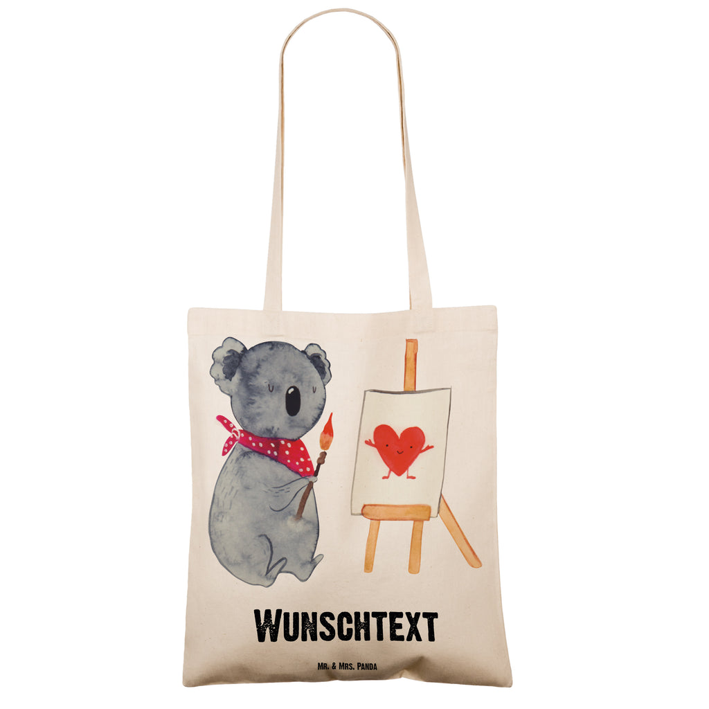 Personalisierte Tragetasche Koala Künstler Personalisierte Beuteltasche, Personalisierter Beutel, Personalisierte Einkaufstasche, Personalisierter Jutebeutel, Personalisierter Stoffbeutel, Tragetasche mit Namen, Einkaufstasche mit Namen, Stoffbeutel mit Namen, Personalisierte Tasche, Personalisierte Jutetasche, Personalisierte Kindergartentasche, Koala, Koalabär, Liebe, Liebensbeweis, Liebesgeschenk, Gefühle, Künstler, zeichnen