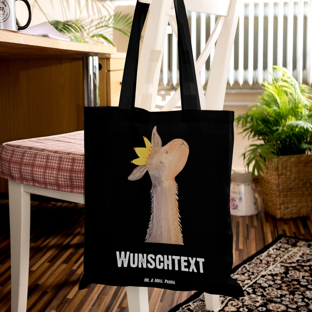 Personalisierte Tragetasche Lamakopf König Personalisierte Beuteltasche, Personalisierter Beutel, Personalisierte Einkaufstasche, Personalisierter Jutebeutel, Personalisierter Stoffbeutel, Tragetasche mit Namen, Einkaufstasche mit Namen, Stoffbeutel mit Namen, Personalisierte Tasche, Personalisierte Jutetasche, Personalisierte Kindergartentasche, Lama, Alpaka, Lamas, König, Königin, Freundin, Mama, Papa, Büro Kollege, Kollegin, Chef, Vorgesetzter, Abi, Abitur