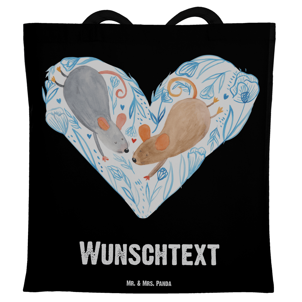 Personalisierte Tragetasche Mäuse Herz Personalisierte Beuteltasche, Personalisierter Beutel, Personalisierte Einkaufstasche, Personalisierter Jutebeutel, Personalisierter Stoffbeutel, Tragetasche mit Namen, Einkaufstasche mit Namen, Stoffbeutel mit Namen, Personalisierte Tasche, Personalisierte Jutetasche, Personalisierte Kindergartentasche, Liebe, Partner, Freund, Freundin, Ehemann, Ehefrau, Heiraten, Verlobung, Heiratsantrag, Liebesgeschenk, Jahrestag, Hocheitstag, Maus, Mäuse, Liebesbotschaft, Liebesbeweis, Hochzeit, Lieblingsmensch, Gemeinsamkeit, Love, Geschenk für zwei