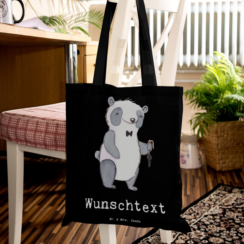 Personalisierte Tragetasche Panda Bester Mitbewohner der Welt Personalisierte Beuteltasche, Personalisierter Beutel, Personalisierte Einkaufstasche, Personalisierter Jutebeutel, Personalisierter Stoffbeutel, Tragetasche mit Namen, Einkaufstasche mit Namen, Stoffbeutel mit Namen, Personalisierte Tasche, Personalisierte Jutetasche, Personalisierte Kindergartentasche, für, Dankeschön, Geschenk, Schenken, Geburtstag, Geburtstagsgeschenk, Geschenkidee, Danke, Bedanken, Mitbringsel, Freude machen, Geschenktipp, Mitbewohner, WG, Zimmernachbar, Wohngemeinschaft, WG-Bewohner, Zimmerkollege, Zimmergenosse, Stubenkamerad