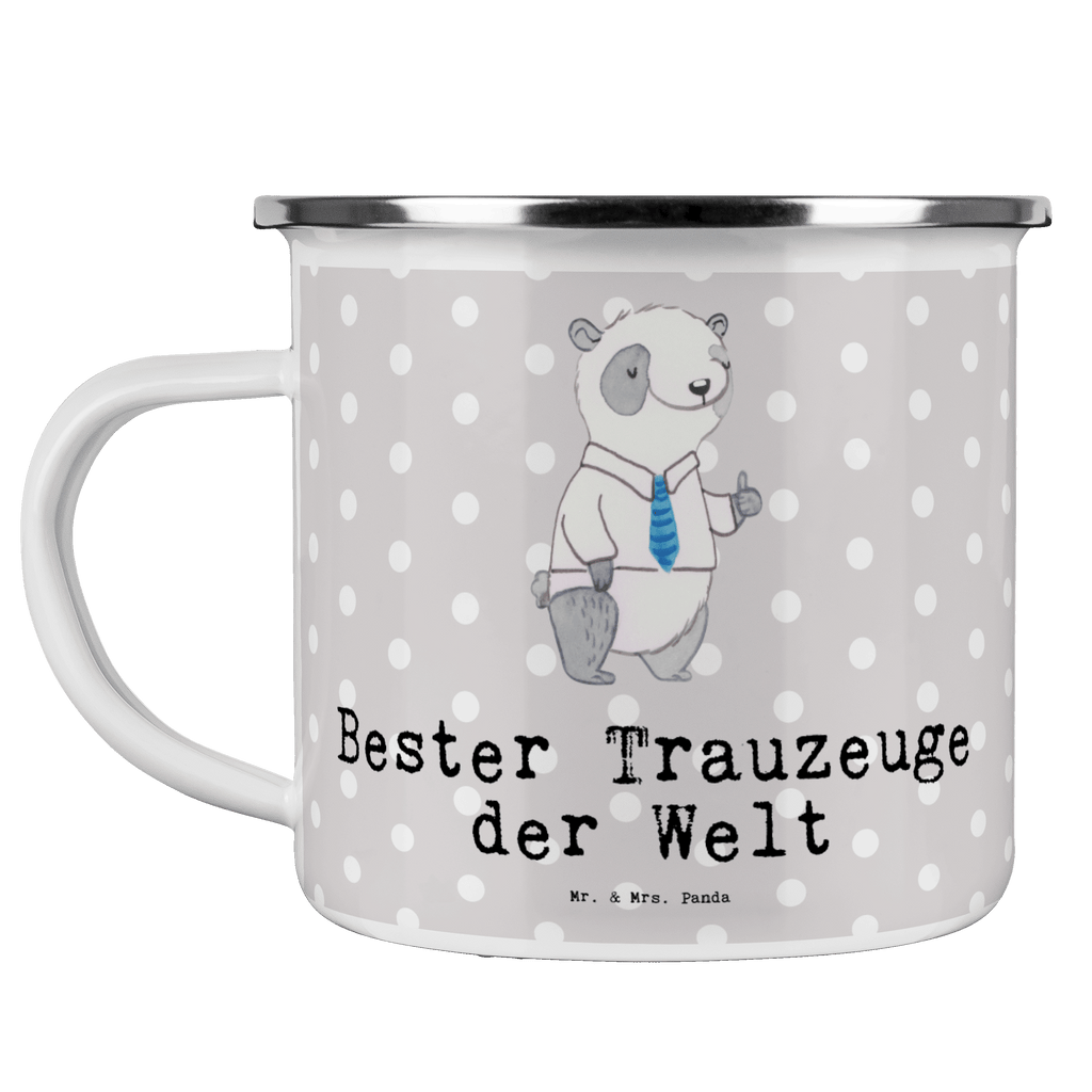 Camping Emaille Tasse Panda Bester Trauzeuge der Welt Campingtasse, Trinkbecher, Metalltasse, Outdoor Tasse, Emaille Trinkbecher, Blechtasse Outdoor, Emaille Campingbecher, Edelstahl Trinkbecher, Metalltasse für Camping, Kaffee Blechtasse, Camping Tasse Metall, für, Dankeschön, Geschenk, Schenken, Geburtstag, Geburtstagsgeschenk, Geschenkidee, Danke, Bedanken, Mitbringsel, Freude machen, Geschenktipp, Trauzeuge, Trauhzeuge, Hochzeit, Heirat, JGA, Trauung, Kirche, Standesamt, Braut, Bräutigam