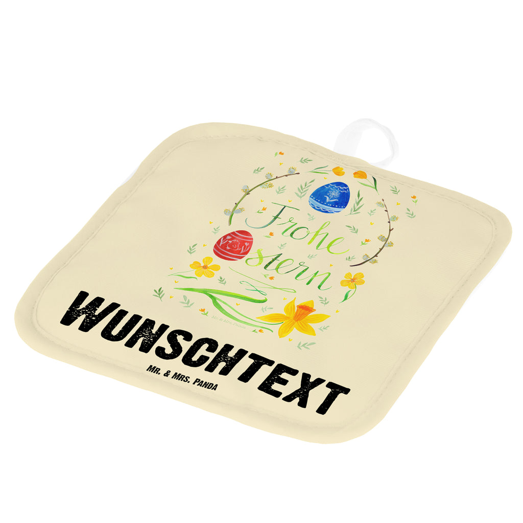 Personalisierte Topflappen Frohe Ostern Topflappen personalisiert, Personalisierte Topfuntersetzer, Personalisierter Ofenhandschuh, Topflappen Set personalisiert, Topflappen mit Namen, Namensaufdruck, Ostern, Osterhase, Ostergeschenke, Osternest, Osterdeko, Geschenk zu Ostern, Frohe Ostern, Ostergrüße, Osterblume, Osterei, bemalte Ostereier, Weidenkätzchen. Lettering