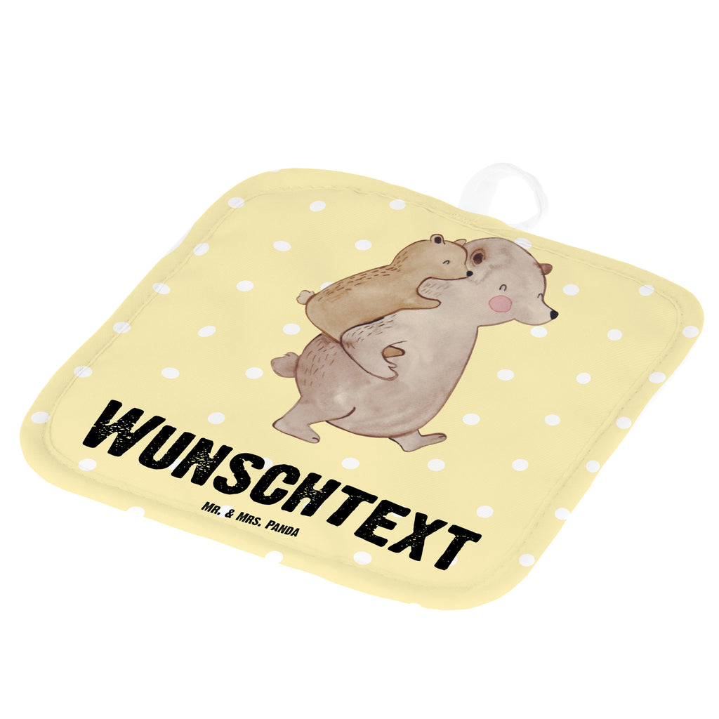 Personalisierte Topflappen Papa Bär Topflappen personalisiert, Personalisierte Topfuntersetzer, Personalisierter Ofenhandschuh, Topflappen Set personalisiert, Topflappen mit Namen, Namensaufdruck, Familie, Vatertag, Muttertag, Bruder, Schwester, Mama, Papa, Oma, Opa, Geschenk, Vater, Papi, Vati, Onkel, Geburtstag