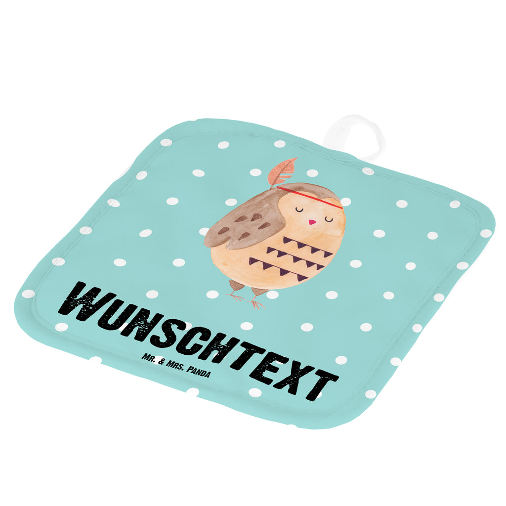 Personalisierte Topflappen Eule Federschmuck Topflappen personalisiert, Personalisierte Topfuntersetzer, Personalisierter Ofenhandschuh, Topflappen Set personalisiert, Topflappen mit Namen, Namensaufdruck, Eule, Eule Deko, Owl, Das Leben ist ein Abenteuer, Reisespruch, Federschmuck, Dekoration