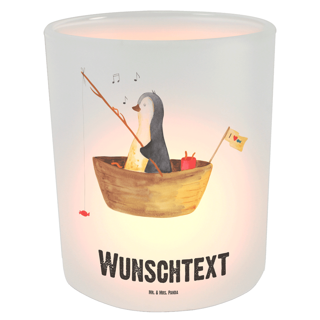 Personalisiertes Windlicht Pinguin Angelboot Personalisiertes Windlicht, Personalisiertes Windlicht Glas, Personalisiertes Teelichtglas, Personalisierter Teelichthalter, Personalisiertes Kerzenglas, Personalisierte Kerze, Personalisiertes Teelicht, Windlicht mit Namen, Windlicht Glas mit Namen, Teelichtglas mit Namen, Teelichthalter mit Namen, Teelichter mit Namen, Kerzenglas mit Namen, Kerze mit Namen, Teelicht mit Namen, Namenspersonalisierung, Name, selbst gestalten, Wunschtext, Bedrucken, Pinguin, Pinguine, Angeln, Boot, Angelboot, Lebenslust, Leben, genießen, Motivation, Neustart, Neuanfang, Trennung, Scheidung, Geschenkidee Liebeskummer