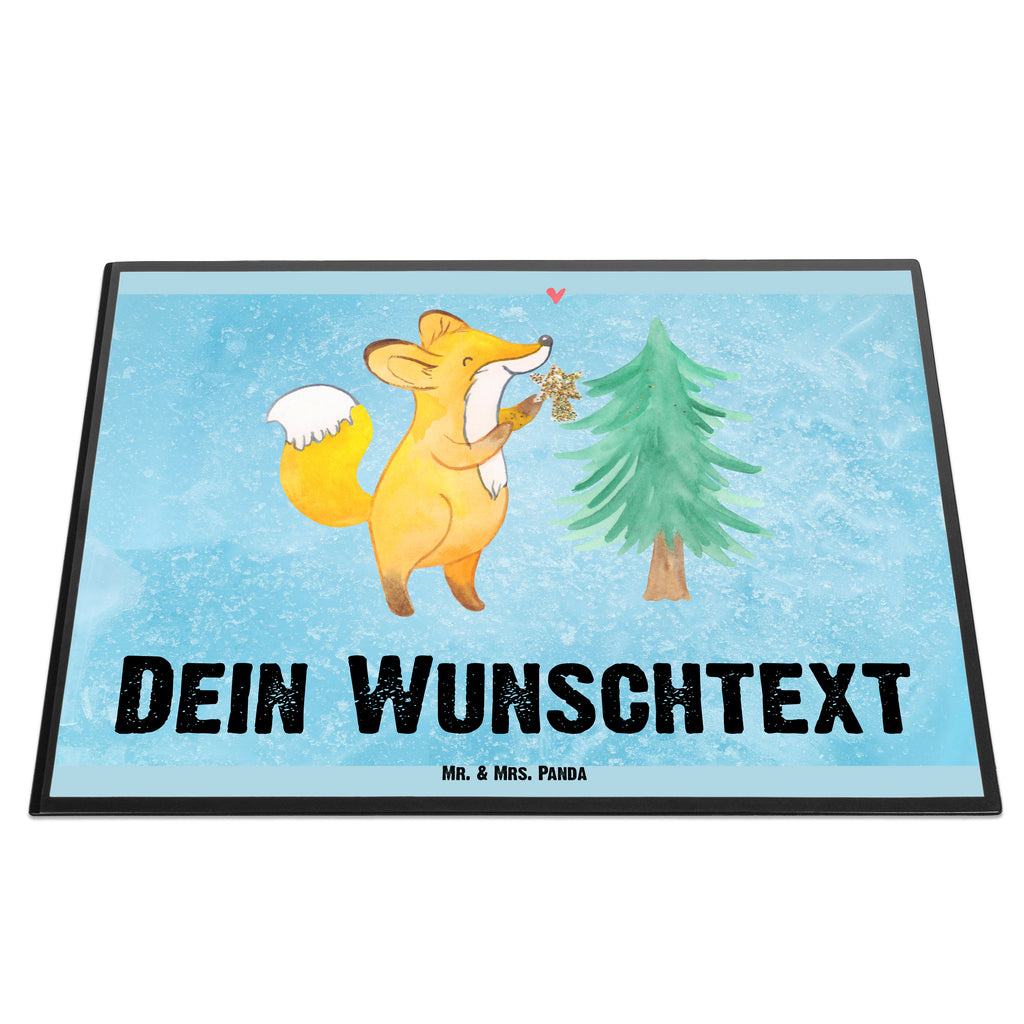 Personalisierte Schreibtischunterlage Fuchs  Weihnachtsbaum Personalisierte Schreibunterlage, Personalisierte Schreibtischauflage, Personalisierte Schreibtisch Unterlagen, Schreibunterlage mit Namen, Schreibtischauflage  mit Namen, Schreibtisch Unterlagen mit Namen, Selbst gestalten, Namensaufdruck, Namenspersonalisierung, Winter, Weihnachten, Weihnachtsdeko, Nikolaus, Advent, Heiligabend, Wintermotiv, Weihnachtsmann, Weihnachtstage, Fuchs, Schlittschuh, Weihnachtszeit, Weihnachtsdekoration