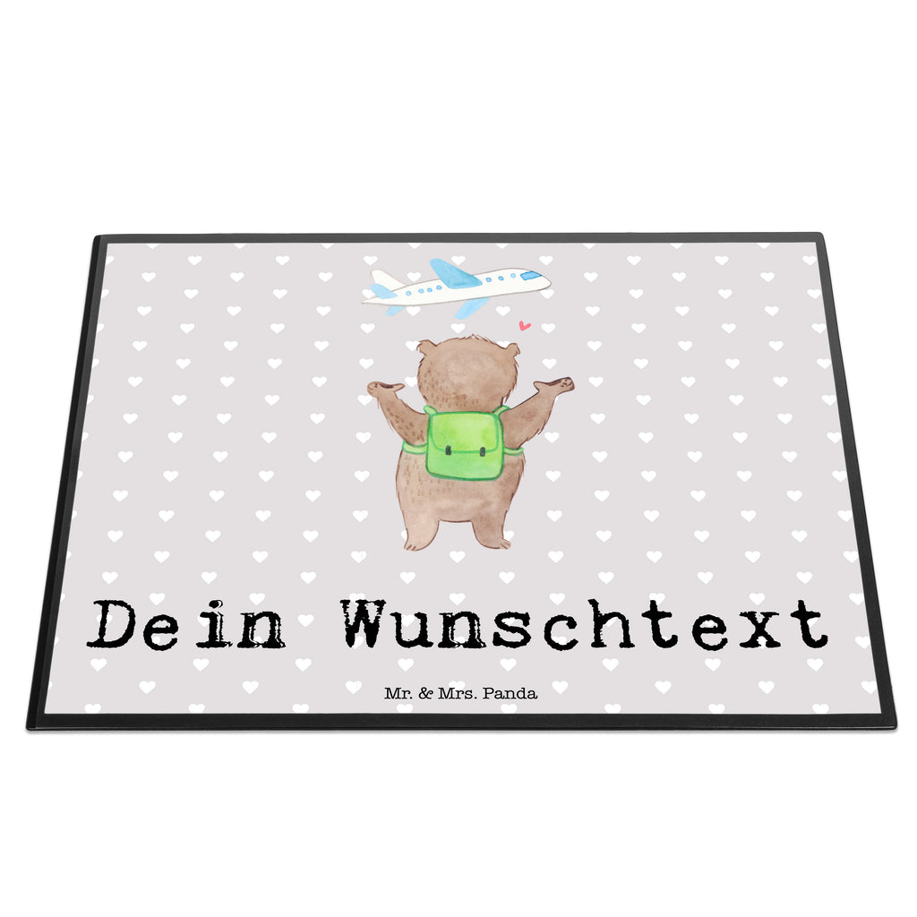 Personalisierte Schreibtischunterlage Bär Flugzeug Personalisierte Schreibunterlage, Personalisierte Schreibtischauflage, Personalisierte Schreibtisch Unterlagen, Schreibunterlage mit Namen, Schreibtischauflage  mit Namen, Schreibtisch Unterlagen mit Namen, Selbst gestalten, Namensaufdruck, Namenspersonalisierung, Liebe, Partner, Freund, Freundin, Ehemann, Ehefrau, Heiraten, Verlobung, Heiratsantrag, Liebesgeschenk, Jahrestag, Hocheitstag, Valentinstag, Geschenk für Frauen, Hochzeitstag, Mitbringsel, Geschenk für Freundin, Geschenk für Partner, Liebesbeweis, für Männer, für Ehemann