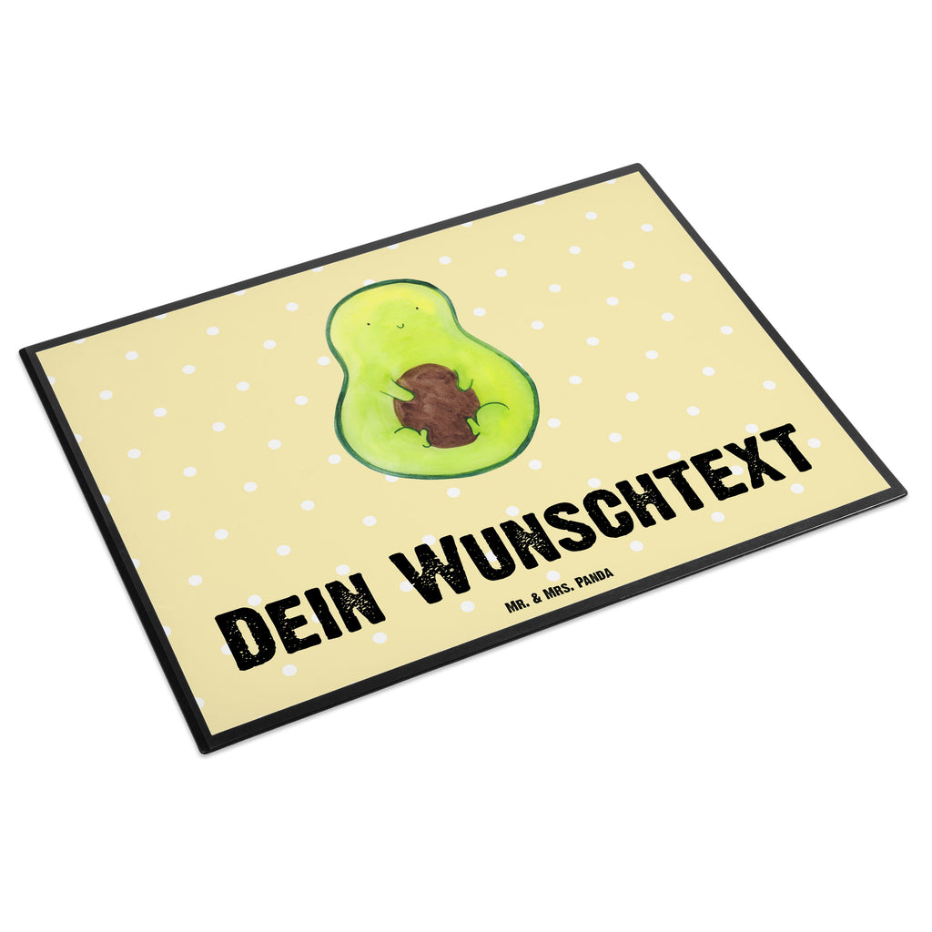 Personalisierte Schreibtischunterlage Avocado mit Kern Personalisierte Schreibunterlage, Personalisierte Schreibtischauflage, Personalisierte Schreibtisch Unterlagen, Schreibunterlage mit Namen, Schreibtischauflage  mit Namen, Schreibtisch Unterlagen mit Namen, Selbst gestalten, Namensaufdruck, Namenspersonalisierung, Avocado, Veggie, Vegan, Gesund, Avokado, Avocadokern, Kern, Pflanze, Spruch Leben