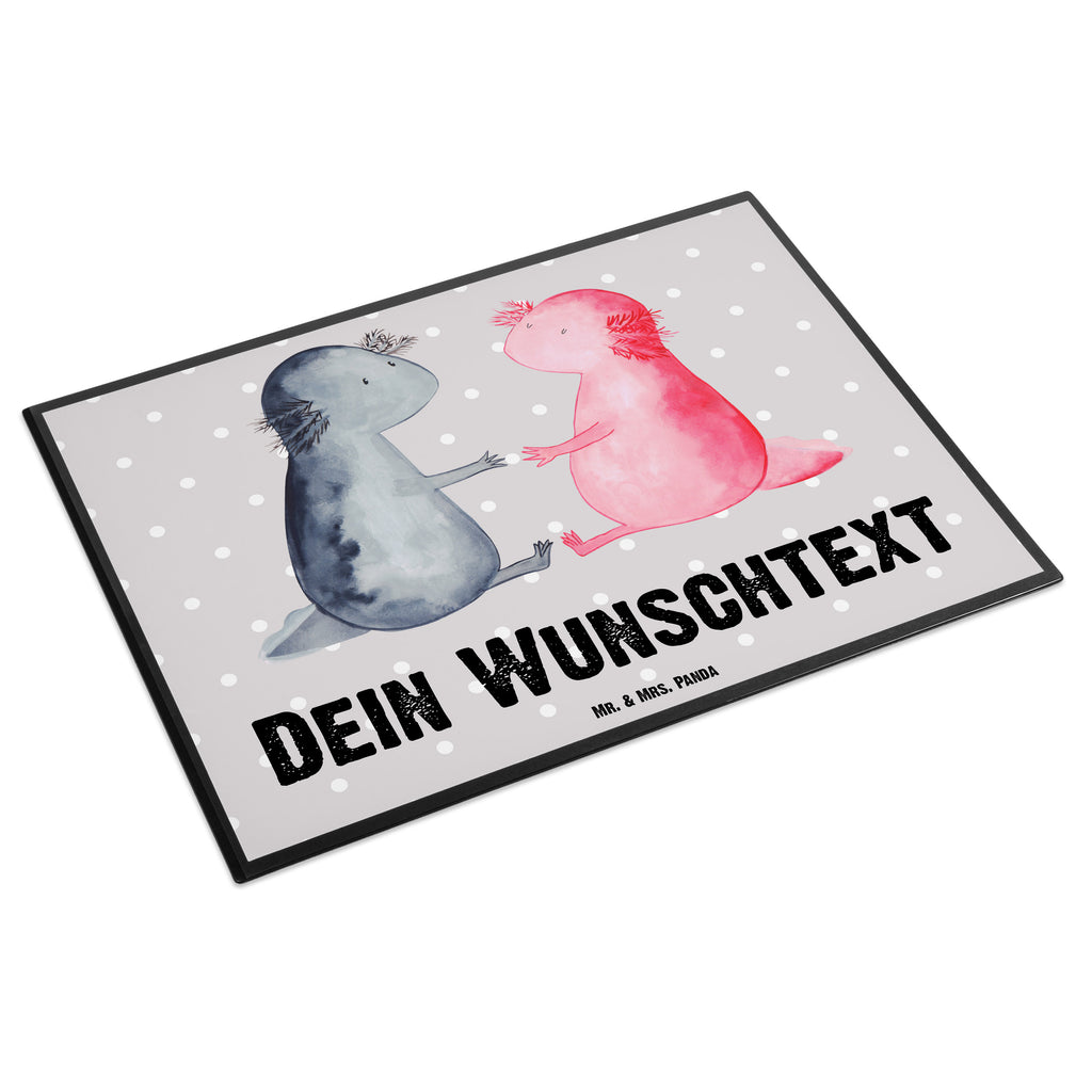 Personalisierte Schreibtischunterlage Axolotl Liebe Personalisierte Schreibunterlage, Personalisierte Schreibtischauflage, Personalisierte Schreibtisch Unterlagen, Schreibunterlage mit Namen, Schreibtischauflage  mit Namen, Schreibtisch Unterlagen mit Namen, Selbst gestalten, Namensaufdruck, Namenspersonalisierung, Axolotl, Molch, Axolot, Schwanzlurch, Lurch, Lurche, Liebe, große Liebe, Liebesbeweis, Freund, Verlobter, Ehemann, Jahrestag, Valentinstag