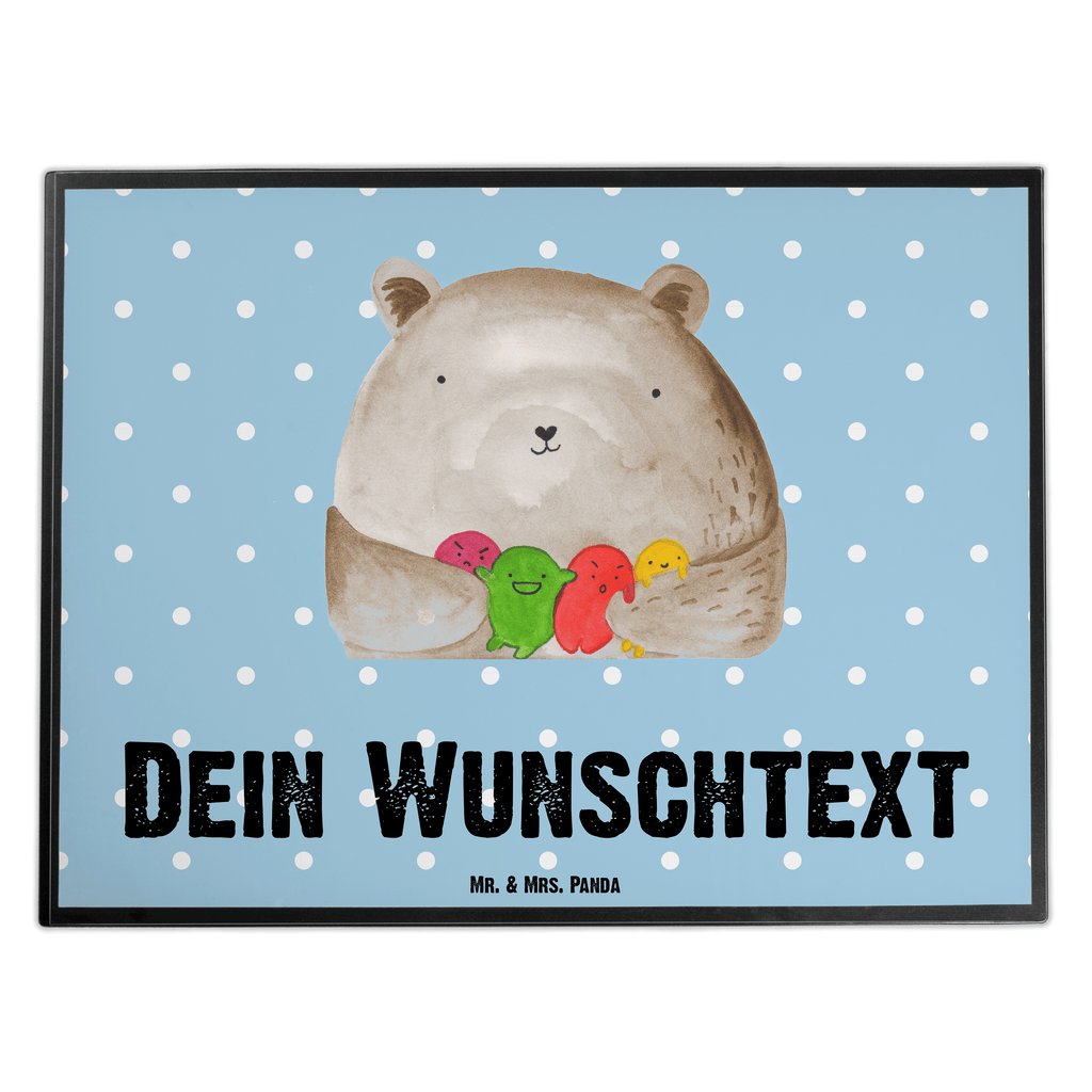 Personalisierte Schreibtischunterlage Bär Gefühl Personalisierte Schreibunterlage, Personalisierte Schreibtischauflage, Personalisierte Schreibtisch Unterlagen, Schreibunterlage mit Namen, Schreibtischauflage  mit Namen, Schreibtisch Unterlagen mit Namen, Selbst gestalten, Namensaufdruck, Namenspersonalisierung, Bär, Teddy, Teddybär, Wahnsinn, Verrückt, Durchgedreht