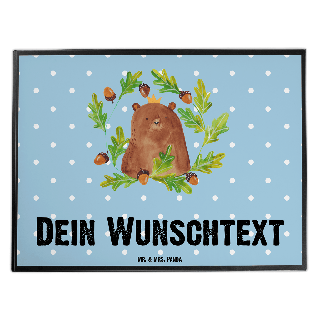 Personalisierte Schreibtischunterlage Bär König Personalisierte Schreibunterlage, Personalisierte Schreibtischauflage, Personalisierte Schreibtisch Unterlagen, Schreibunterlage mit Namen, Schreibtischauflage  mit Namen, Schreibtisch Unterlagen mit Namen, Selbst gestalten, Namensaufdruck, Namenspersonalisierung, Bär, Teddy, Teddybär, Papa, Papa Bär, bester Vater, bester Papa, weltbester Papa, Vatertag, Vater, Dad, Daddy, Papi