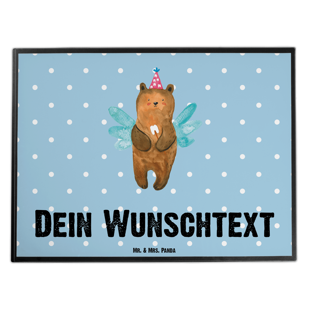 Personalisierte Schreibtischunterlage Zahnfee Bär Personalisierte Schreibunterlage, Personalisierte Schreibtischauflage, Personalisierte Schreibtisch Unterlagen, Schreibunterlage mit Namen, Schreibtischauflage  mit Namen, Schreibtisch Unterlagen mit Namen, Selbst gestalten, Namensaufdruck, Namenspersonalisierung, Bär, Teddy, Teddybär, Zahnfee, Fee, Milchzahn, Erster Zahn